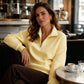 Women's Quilted Grid Half Zip Sweatshirt