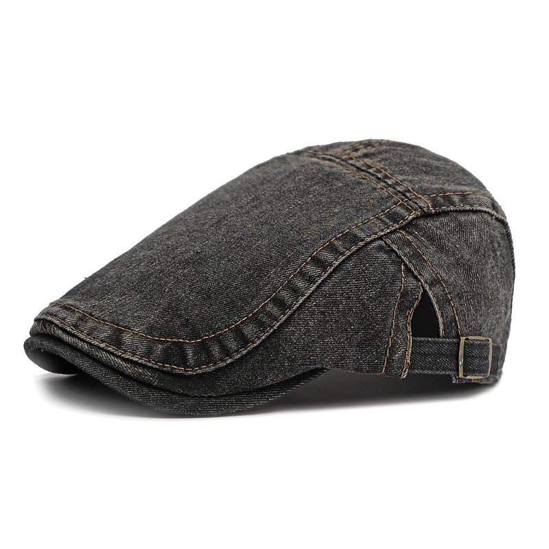 Unisex Denim Newsboy Cap