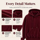 Women's Corduroy Hooded Sweatshirt with Pockets