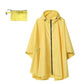 Unisex Waterproof Lightweight Hooded Rain Poncho