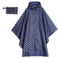 Unisex Waterproof Lightweight Hooded Rain Poncho