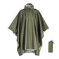 Unisex Waterproof Lightweight Hooded Rain Poncho