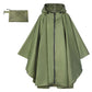 Unisex Waterproof Lightweight Hooded Rain Poncho