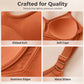 Seamless Ribbed Bralette with Adjustable Straps and Removable Cups