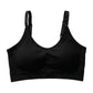 Seamless Ribbed Bralette with Adjustable Straps and Removable Cups