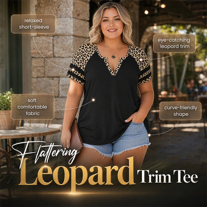 Women's Casual V-Neck Short Sleeve T-Shirt