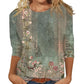 Women's Fashion Printed Crew Neck T-Shirt