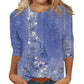 Women's Fashion Printed Crew Neck T-Shirt