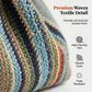 Women's Woven Stripe Clutch Bag