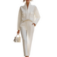 Elegant Long Sleeve Top & Pants Suit Set