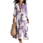 Women's Floral Print Maxi Dress