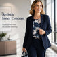 Women's 3-Piece Suit Set Blazer Top & Pants