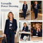 Women's 3-Piece Suit Set Blazer Top & Pants