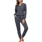 Women’s Long Sleeve Top & Jogger Lounge Set