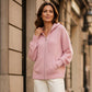 Women's Loose Hooded Knit Cardigan