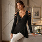 Women's Cold Shoulder Zipper T-Shirt