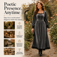 Women's Vintage Square Neck Velvet Dress