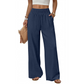 Women Leopard Print High Waisted Pants