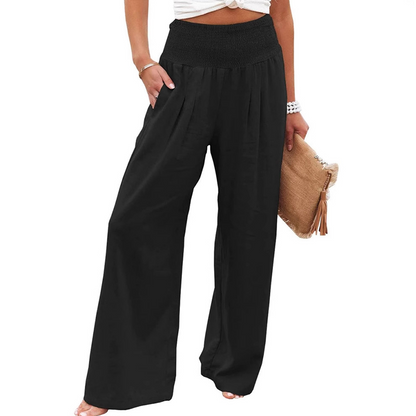 Women Leopard Print High Waisted Pants