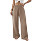 Women Leopard Print High Waisted Pants