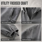 Men's Vintage Washed Half-Zip Hooded Top