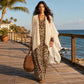 Women's Chic Flowy Maxi Dress and Cover-Up Set