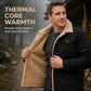 Men’s Casual Sherpa Utility Cargo Jacket
