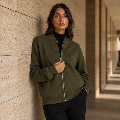 ✨ Women's Casual Zip Up Jacket– Relaxed Everyday Jacket for Effortless Style