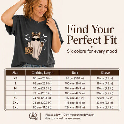Women's Ghost Printed T-Shirt
