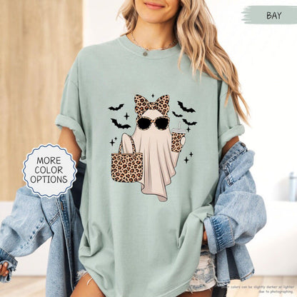 Women's Ghost Printed T-Shirt