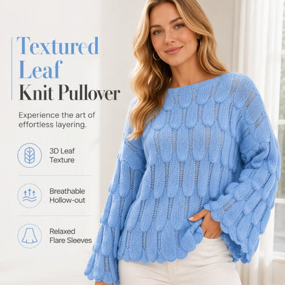 Women's Hollow Out Slouchy Knit Sweater
