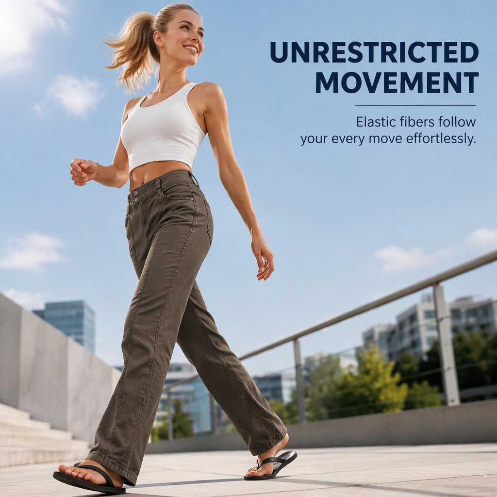 Women's High Stretch Straight Leg Pants