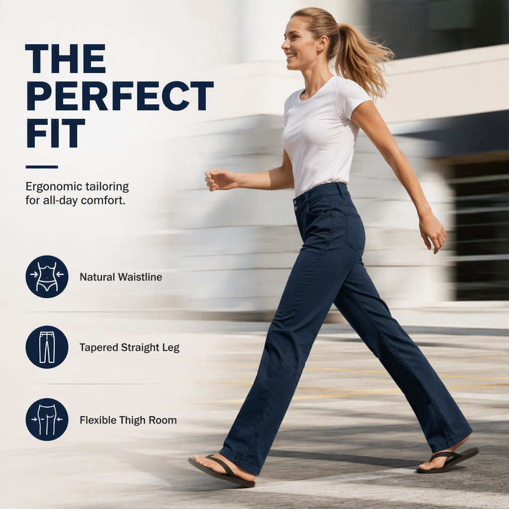 Women's High Stretch Straight Leg Pants