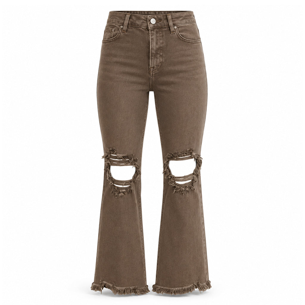 Leg-Lengthening Flare Jeans