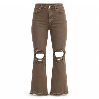 Leg-Lengthening Flare Jeans