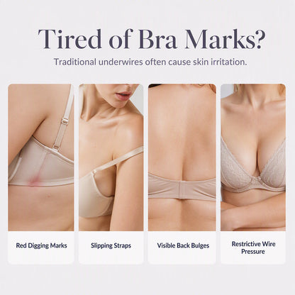 Women's Wireless Lace Bra