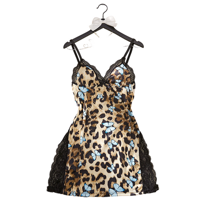 Women's Sexy Lace Trim Nightgown