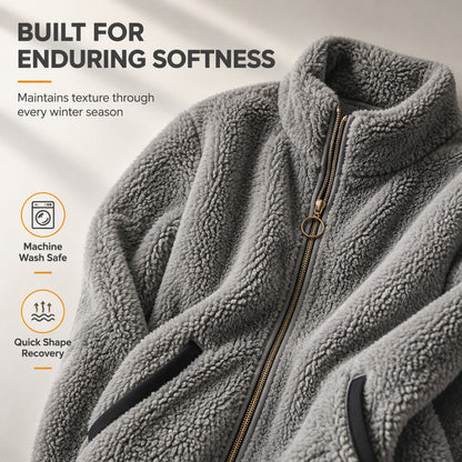 Women’s Casual Zip-Up Cardigan Jacket