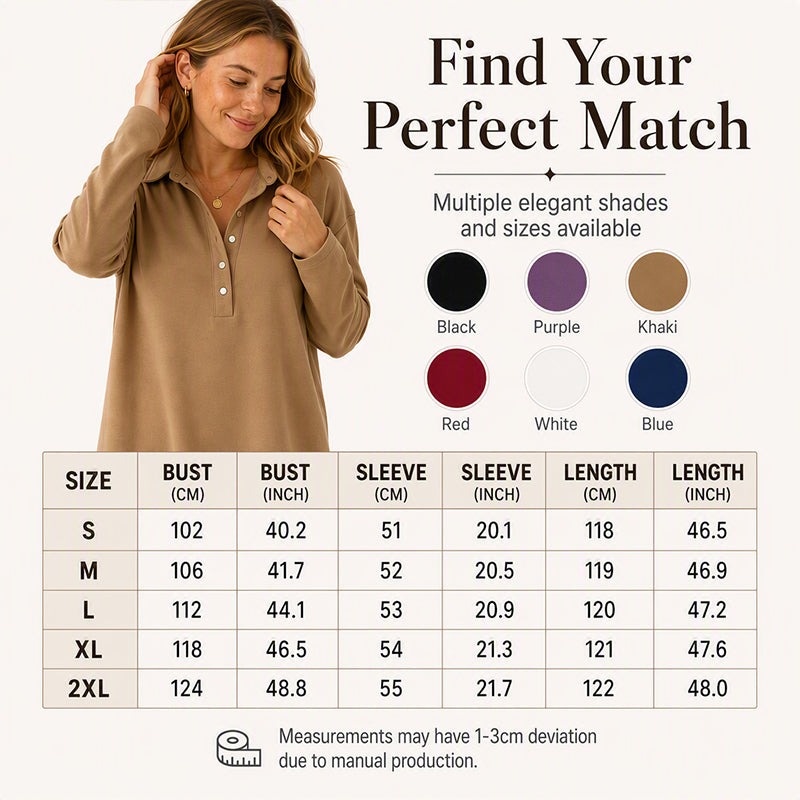 Women's Long Sleeve Knit Sweatshirt Dress