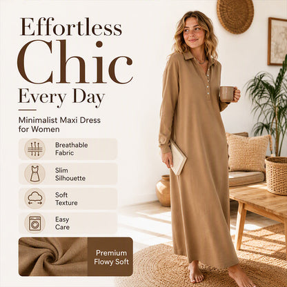Women's Long Sleeve Knit Sweatshirt Dress