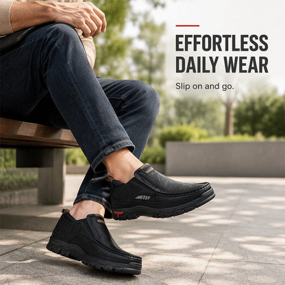 Men's Casual Slip-On PU Leather Shoes