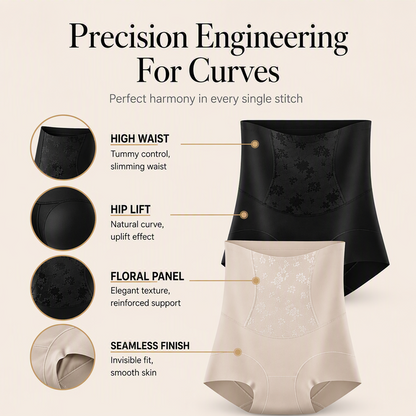 Women's Seamless High-Waisted Shaping Panties