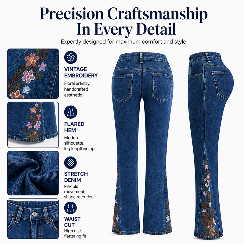 Women's High Waisted Flare Jeans