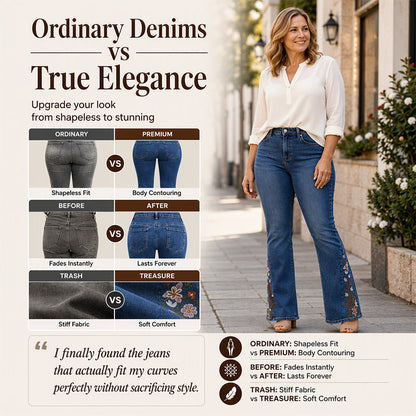 Women's High Waisted Flare Jeans