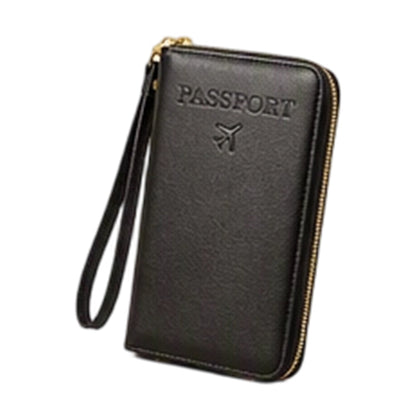 Multifunctional RFID Blocking Travel Passport Wallet