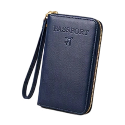 Multifunctional RFID Blocking Travel Passport Wallet