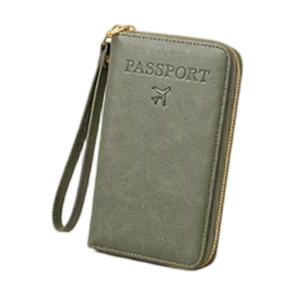 Multifunctional RFID Blocking Travel Passport Wallet