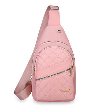 Lightweight Quilted Crossbody Sling Bag