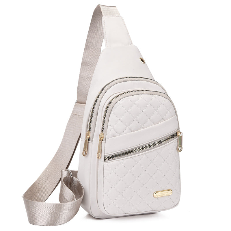 Lightweight Quilted Crossbody Sling Bag