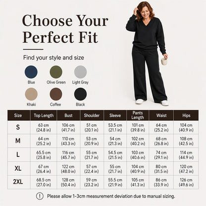 Women's Off Shoulder Sweatshirt & Pants Set